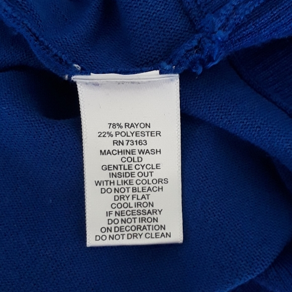 Cerulean Oversized Top - Picture 6 of 6